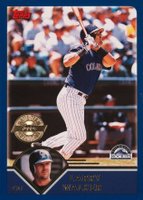 2003 Topps #140 Larry Walker Home Team Advantage Baseball Card