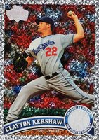 2011 Topps #275 Clayton Kershaw Diamond Anniversary Baseball Card