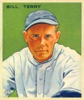 1933 Goudey #125 Bill Terry Baseball Card