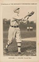 1911 Monarch Typewriter Philadelphia A's # Eddie Collins Baseball Card