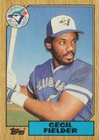1987 Topps Tiffany #178 Cecil Fielder Baseball Card