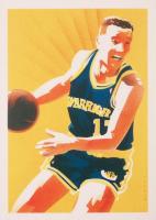 1990 Hoops #363 Chris Mullin Team Checklist Basketball Card