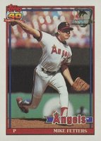 1991 Topps Desert Shield #477 Mike Fetters Baseball Card
