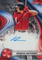 2024 Bowman's Best Best of 2024 Autographs #B24RA Roman Anthony Baseball Card