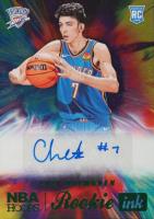 2022 Panini NBA Hoops Rookie Ink #RICHG Chet Holmgren Green Basketball Card