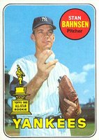 1969 Topps #380 Stan Bahnsen Baseball Card
