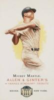 2008 Etopps Allen & Ginter Yankee Stadium Tribute #7 Mickey Mantle Promo Baseball Card