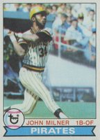1979 Topps #523 John Milner Baseball Card