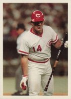 1986 Topps Pete Rose Set #75 Pete Rose Leaving on Deck Circle... Baseball Card