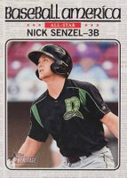 2017 Topps Heritage Minor League Baseball America All-Star #BA-NS Nick Senzel Baseball Card
