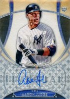 2017 Topps Five Star Autographs #AJ Aaron Judge Baseball Card