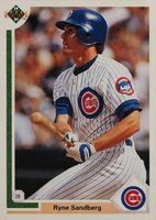 1991 Upper Deck #132 Ryne Sandberg Baseball Card