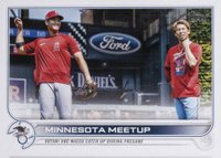 2022 Topps #122 Kenta Maeda/Shohei Ohtani Baseball Card