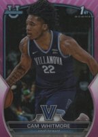 2022 Bowman Chrome University #22 Cam Whitmore Pink Refractor Basketball Card