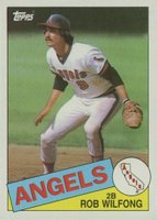 1985 Topps #524 Rob Wilfong Baseball Card