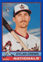 2025 Topps Heritage #247 Dylan Crews Dark Blue Border Baseball Card