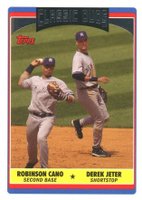 2006 Topps Updates & Highlights #UH321 Derek Jeter/Robinson Cano Baseball Card