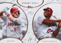 2025 Topps Dynamic Duals #15 Mike Trout/Vladimir Guerrero Sr. Baseball Card