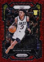 2023 Panini Prizm #127 Keyonte George Red Fast Break Basketball Card