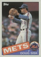 1985 Topps #315 Doug Sisk Baseball Card