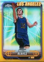 2024 Topps Chrome #87 Austin Reaves Gold Refractor Basketball Card