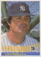 1984 Donruss #274 Lou Piniella Baseball Card
