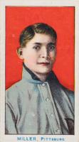 1910 American Caramel Pirates # Dots Miller Baseball Card