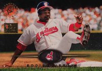 1995 Stadium Club 1st Day Issue #186 Eddie Murray Baseball Card