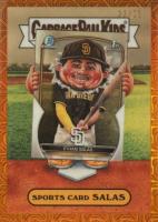 2024 Bowman Chrome Mega Box Bowman GPK #15 Ethan Salas Orange Refractor Baseball Card