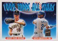 1993 Topps #405 Ken Griffey Jr./Andy Van Slyke Florida Marlins Inaugural Baseball Card