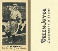 1916 Green-Joyce #104 Hans Lobert Baseball Card