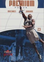 2002 Fleer Premium Premium Power #4 Michael Jordan Ruby Basketball Card