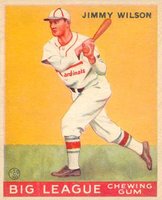 1933 Goudey #37 Jimmy Wilson Baseball Card