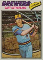 1977 Topps #307 Gary Sutherland Baseball Card
