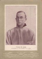 1902 Sporting Life Cabinets #112 Ty Cobb Detroit, 1907 Baseball Card