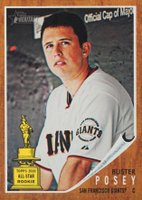 2011 Topps Heritage  #218 Buster Posey Baseball Card