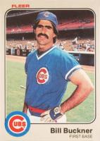 1983 Fleer #492 Bill Buckner Baseball Card