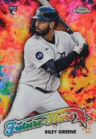 2023 Topps Chrome Logofractor Edition Future Stars #FS4 Riley Greene Baseball Card