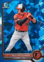 2022 Bowman Sapphire Edition Chrome Prospects #BCP29 Adley Rutschman Baseball Card