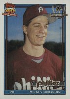 1991 Topps Desert Shield #342 Mickey Morandini Baseball Card
