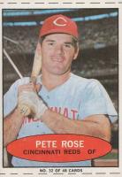 1971 Bazooka Numbered #32 Pete Rose Hand Cut Baseball Card