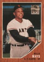 1997 Topps Willie Mays #16 Willie Mays 1962 Topps Baseball Card