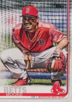 2019 Topps #50 Mookie Betts Crouching Baseball Card