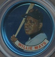 1965 Old London Coins # Willie Mays Baseball Card