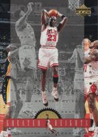 1996 Upper Deck Jordan Greater Heights #GH3 Michael Jordan Basketball Card