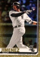 2019 Topps #670 Eloy Jimenez Gold Baseball Card