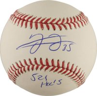 1999 Hall of Fame Autographs # Frank Thomas Ball Baseball Card