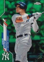 2020 Topps Chrome #50 Aaron Judge Green Refractor Baseball Card