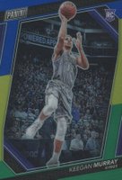 2023 Panini National VIP Gold Rookies #RC15 Keegan Murray Blue Yellow Green Basketball Card