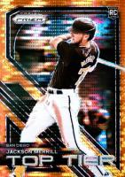 2024 Panini Prizm Top Tier #3 Jackson Merrill Orange Pulsar Baseball Card